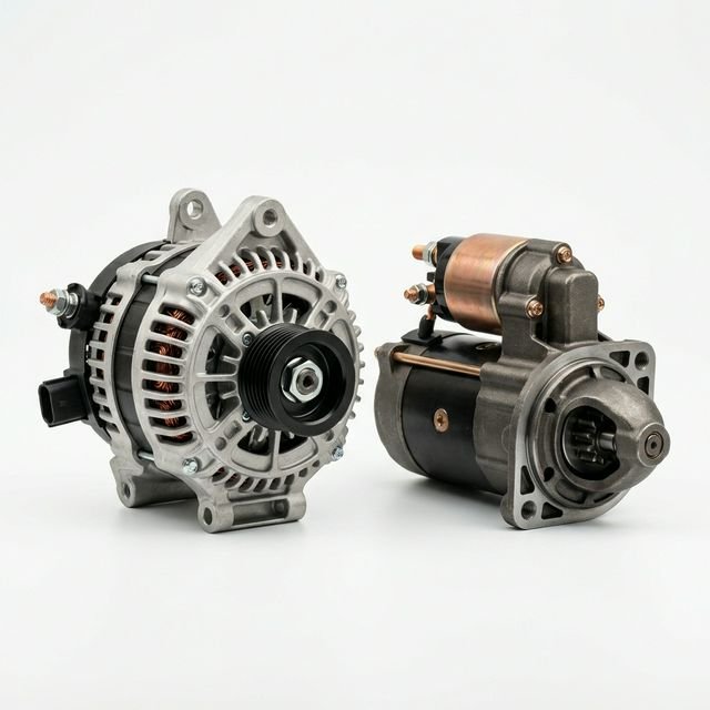 Alternadores, motores de arranque, sensores